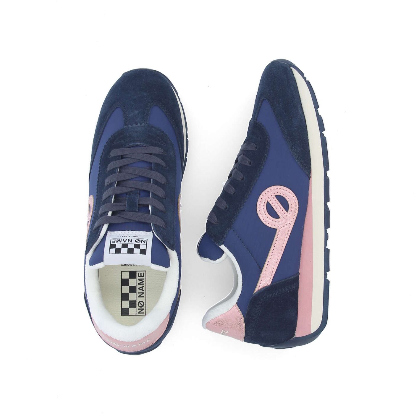 CITY RUN JOGGER W - SUNNY/SUEDE - BLEU MARINE